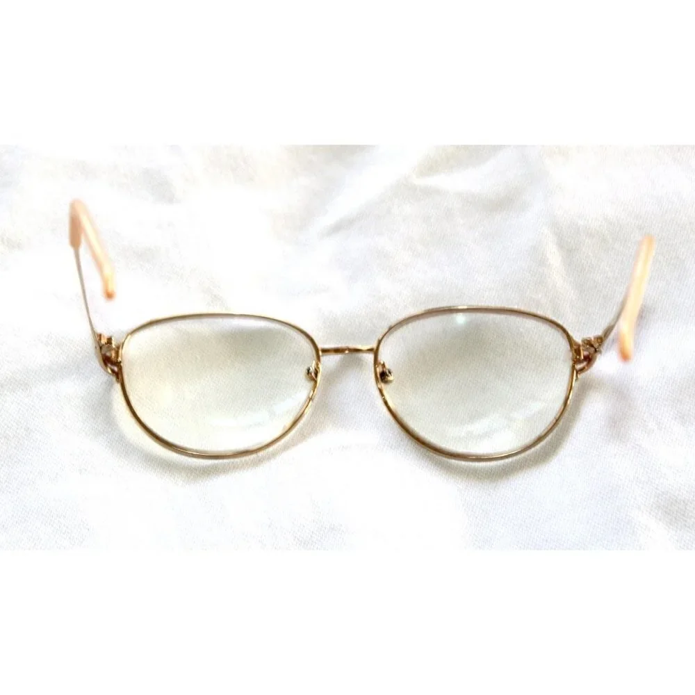 Charmant Eyeglasses Frame Allergy Free Titanium Golden frame 53/16
